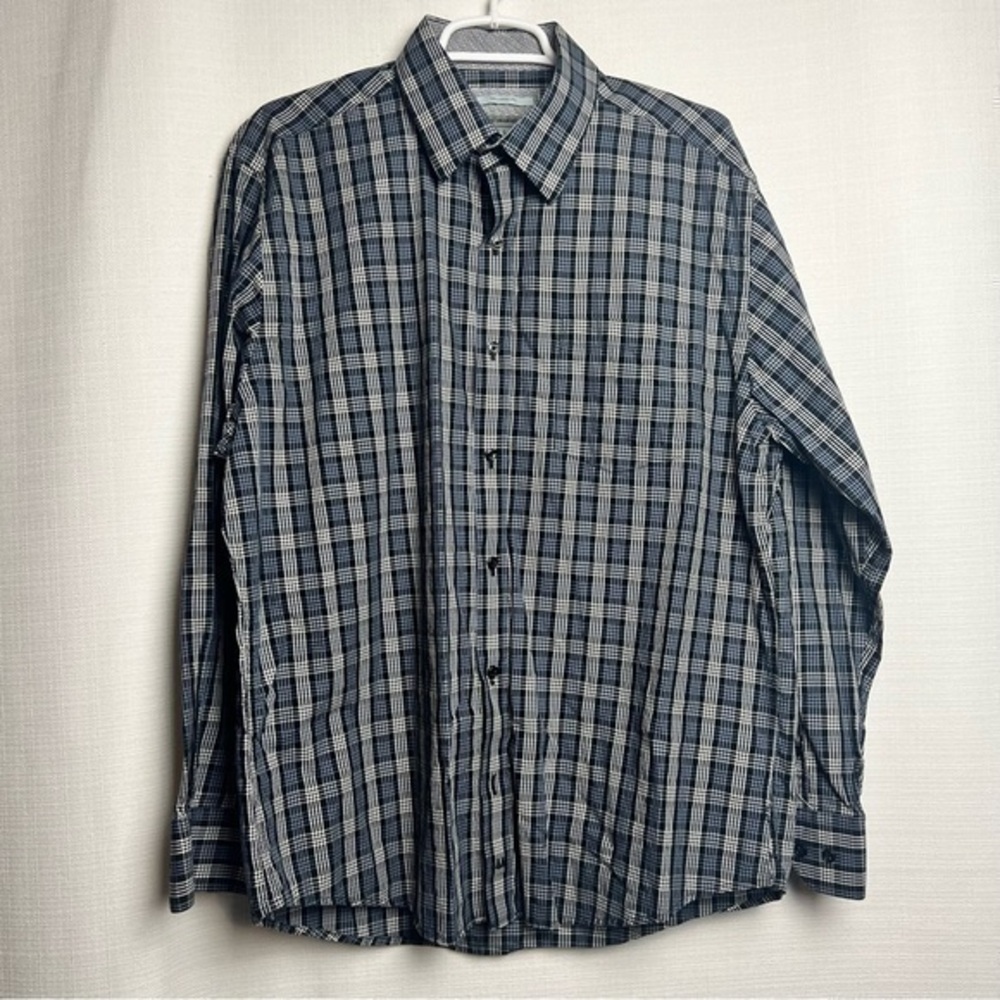 Johnston & Murphy Dress Shirt Button Up